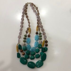 Long beaded necklace